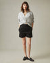 Women's Linen Short - Meteorite